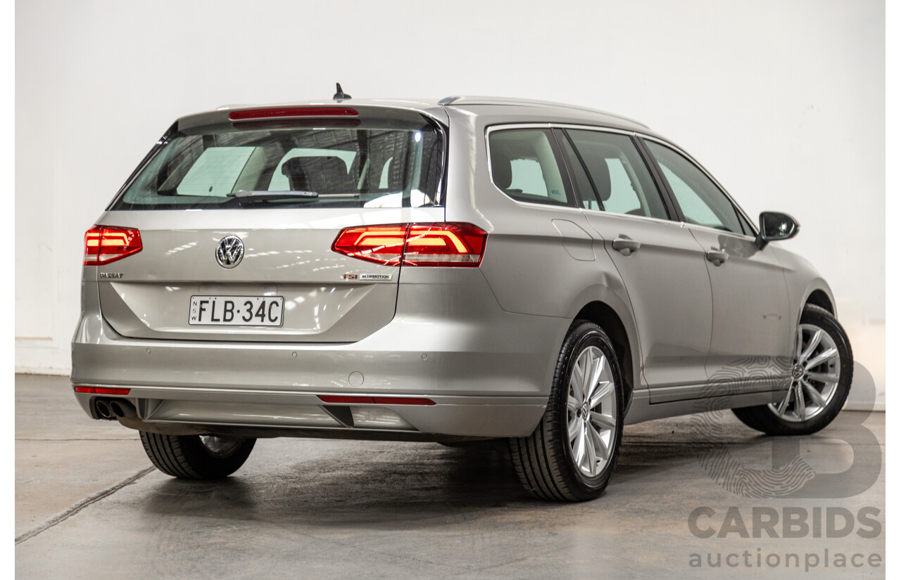 10/2015 Volkswagen Passat 132 TSI Comfortline 3C MY16 4d Wagon Tungsten Silver Metallic Turbo 1.8L