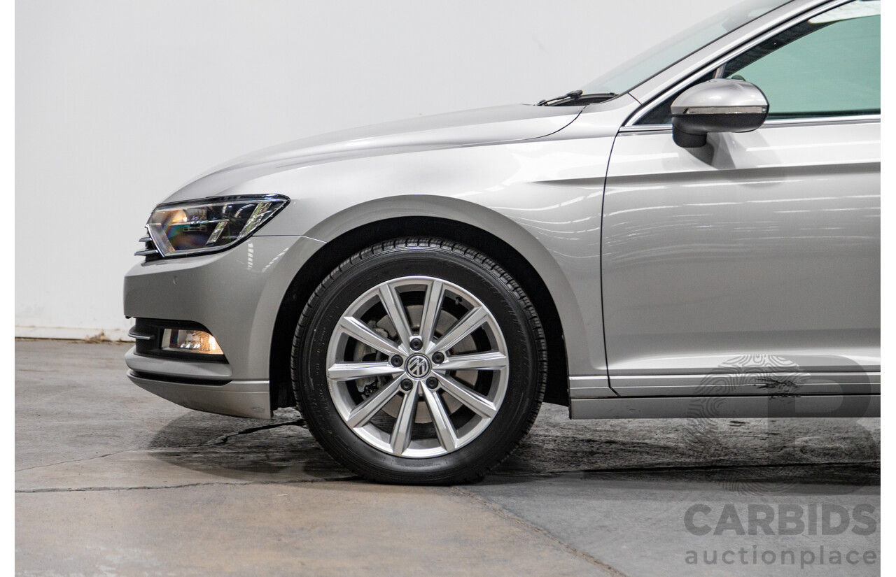 10/2015 Volkswagen Passat 132 TSI Comfortline 3C MY16 4d Wagon Tungsten Silver Metallic Turbo 1.8L