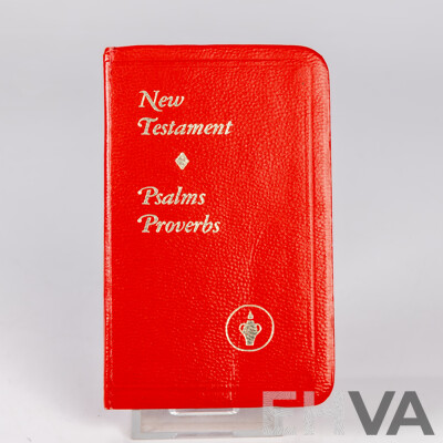 Pro Hart, (20th Century, Australian, 1928-2006), Insect, Oil on Back of Bible Cover, 12 x 8 cm (unframed)