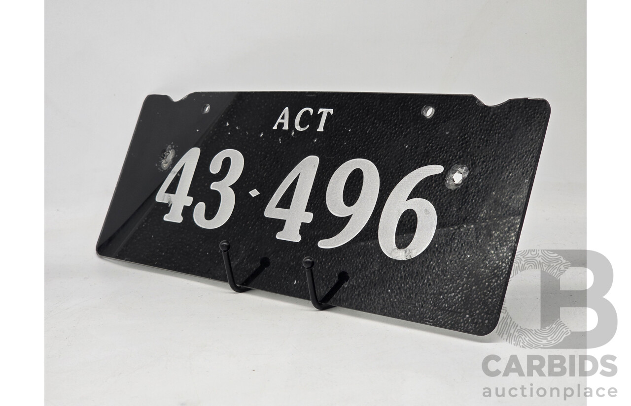 ACT 5-Digit Number Plate - 43496