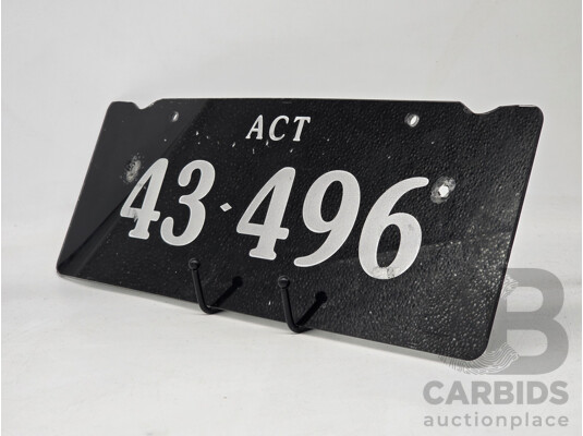 ACT 5-Digit Number Plate - 43496