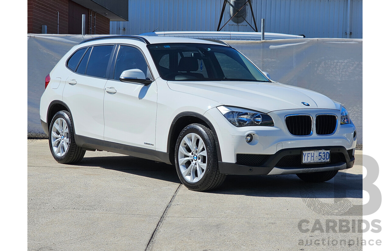 5/2013 Bmw X1 Sdrive 20i E84 MY13 4d Wagon White 2.0L