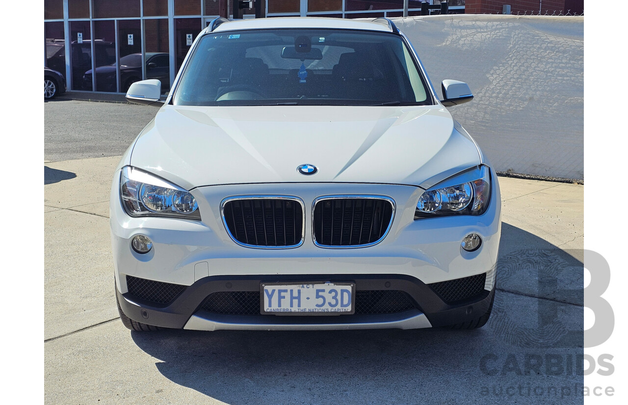 5/2013 Bmw X1 Sdrive 20i E84 MY13 4d Wagon White 2.0L