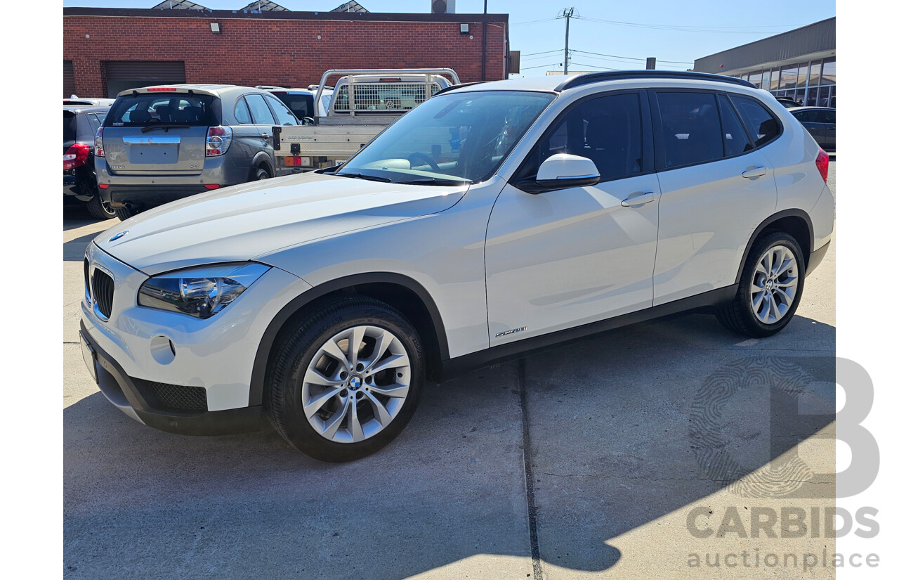 5/2013 Bmw X1 Sdrive 20i E84 MY13 4d Wagon White 2.0L