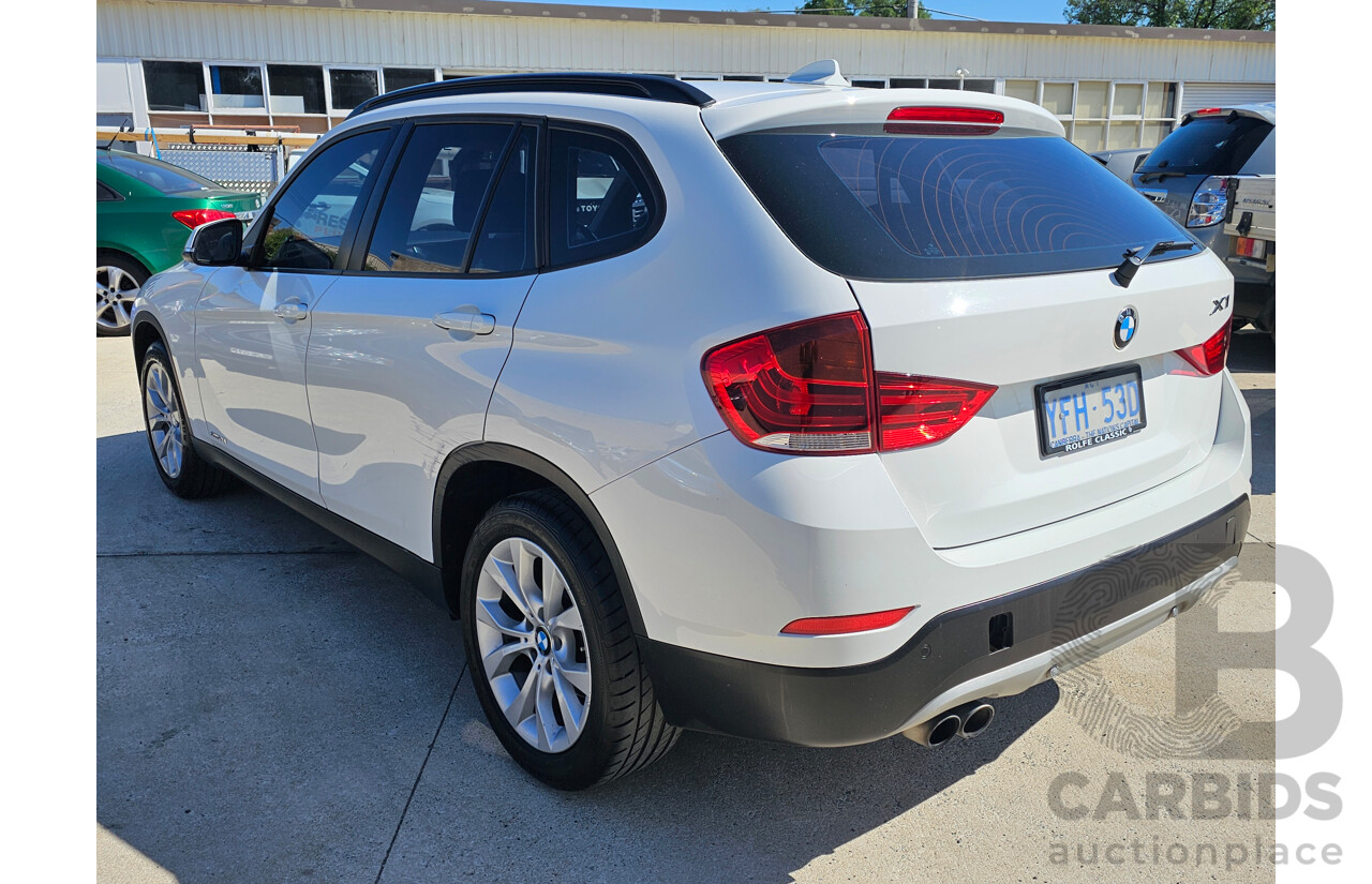 5/2013 Bmw X1 Sdrive 20i E84 MY13 4d Wagon White 2.0L