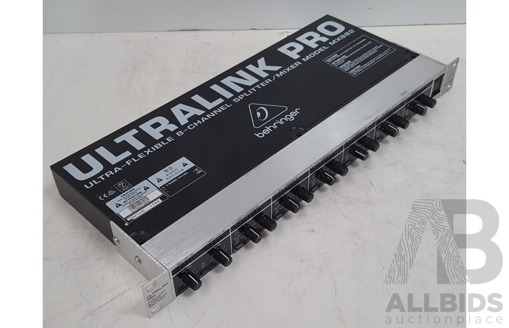 Behringer (MX882) Ultralink Pro Ultra-Flexible 8-Channel Splitter/Mixer