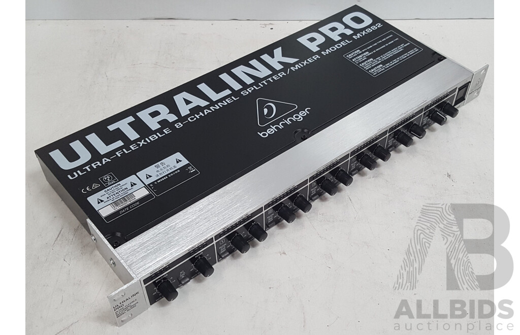 Behringer (MX882) Ultralink Pro Ultra-Flexible 8-Channel Splitter/Mixer