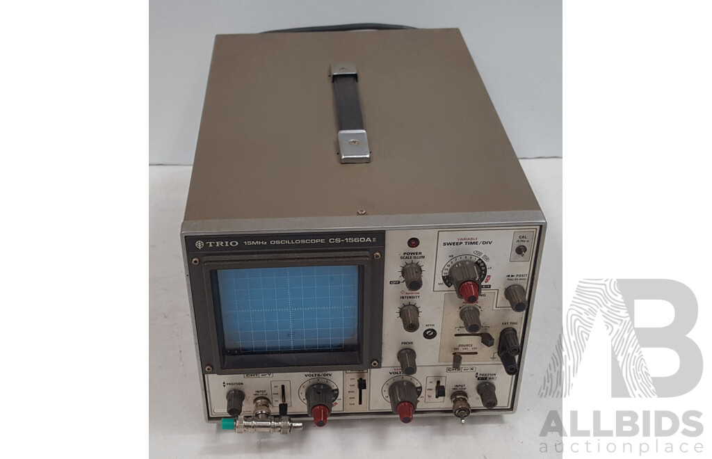 Trio (CS-1560A II) 15MHz Oscilloscope