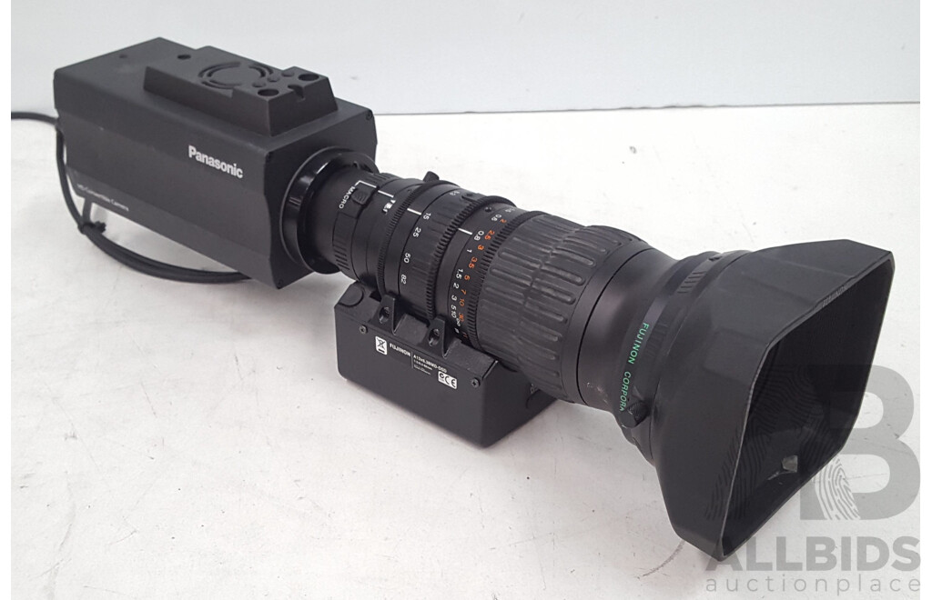 Panasonic (AW-HE870) HD Convertible Camera w/ Fujinon A13x6.3BMD-DSD