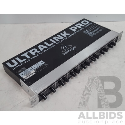 Behringer (MX882) Ultralink Pro Ultra-Flexible 8-Channel Splitter/Mixer