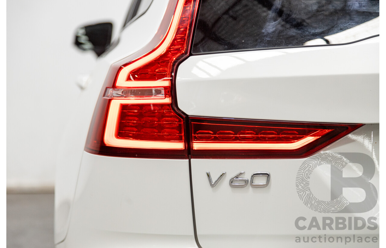 06/2020 Volvo V60 T5 R-Design (AWD) Z Series MY20 Polestar Upgrade 4d Wagon Ice White Turbo 2.0L