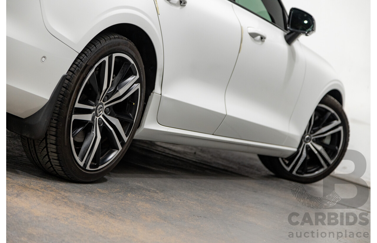 06/2020 Volvo V60 T5 R-Design (AWD) Z Series MY20 Polestar Upgrade 4d Wagon Ice White Turbo 2.0L