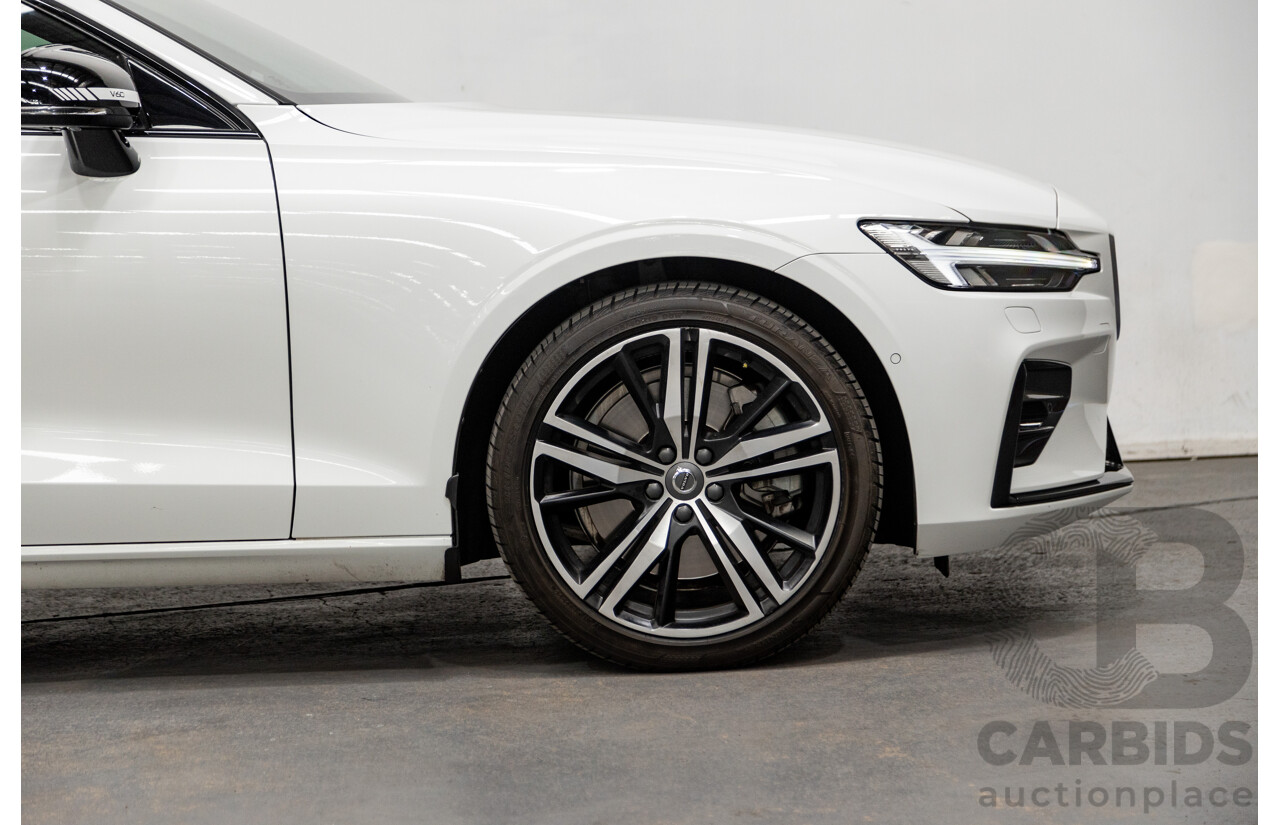 06/2020 Volvo V60 T5 R-Design (AWD) Z Series MY20 Polestar Upgrade 4d Wagon Ice White Turbo 2.0L