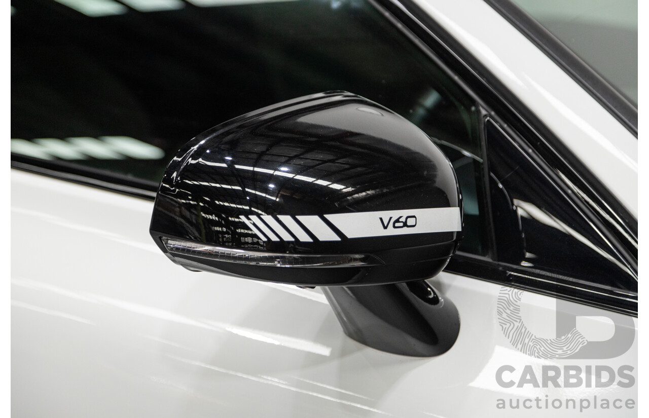06/2020 Volvo V60 T5 R-Design (AWD) Z Series MY20 Polestar Upgrade 4d Wagon Ice White Turbo 2.0L