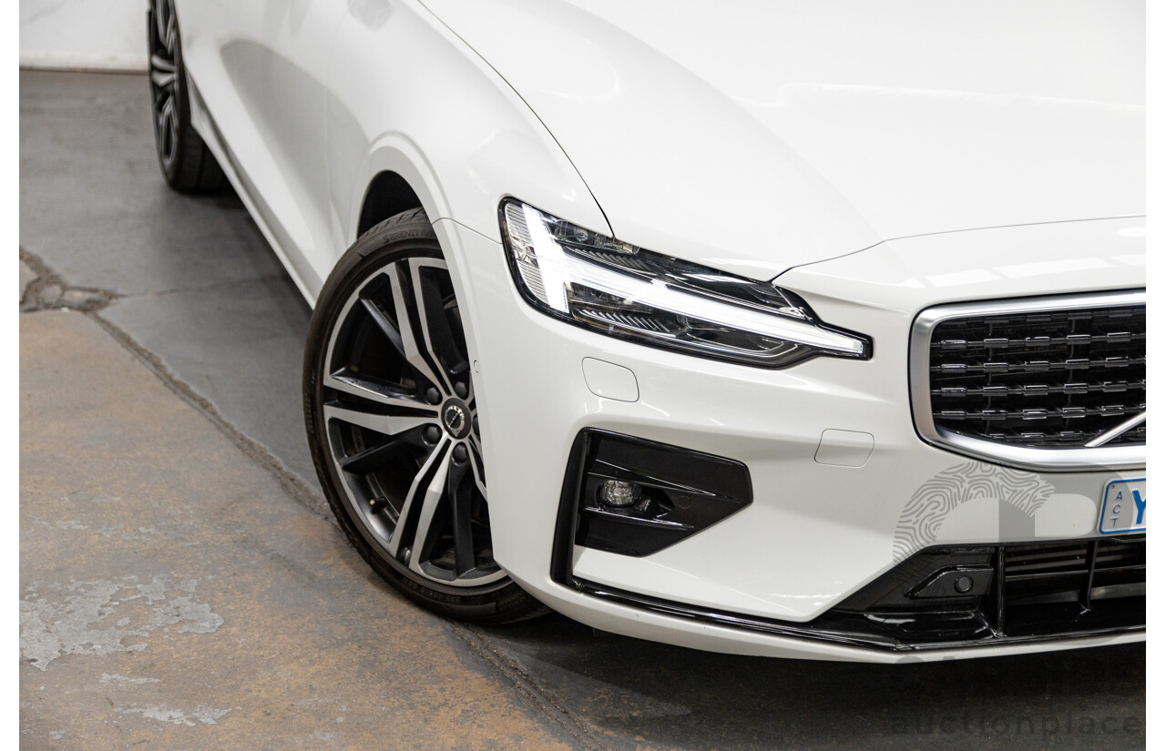 06/2020 Volvo V60 T5 R-Design (AWD) Z Series MY20 Polestar Upgrade 4d Wagon Ice White Turbo 2.0L