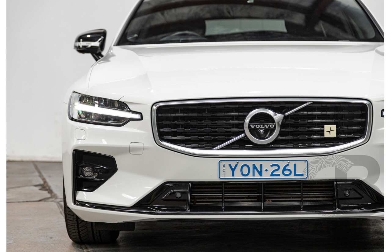 06/2020 Volvo V60 T5 R-Design (AWD) Z Series MY20 Polestar Upgrade 4d Wagon Ice White Turbo 2.0L