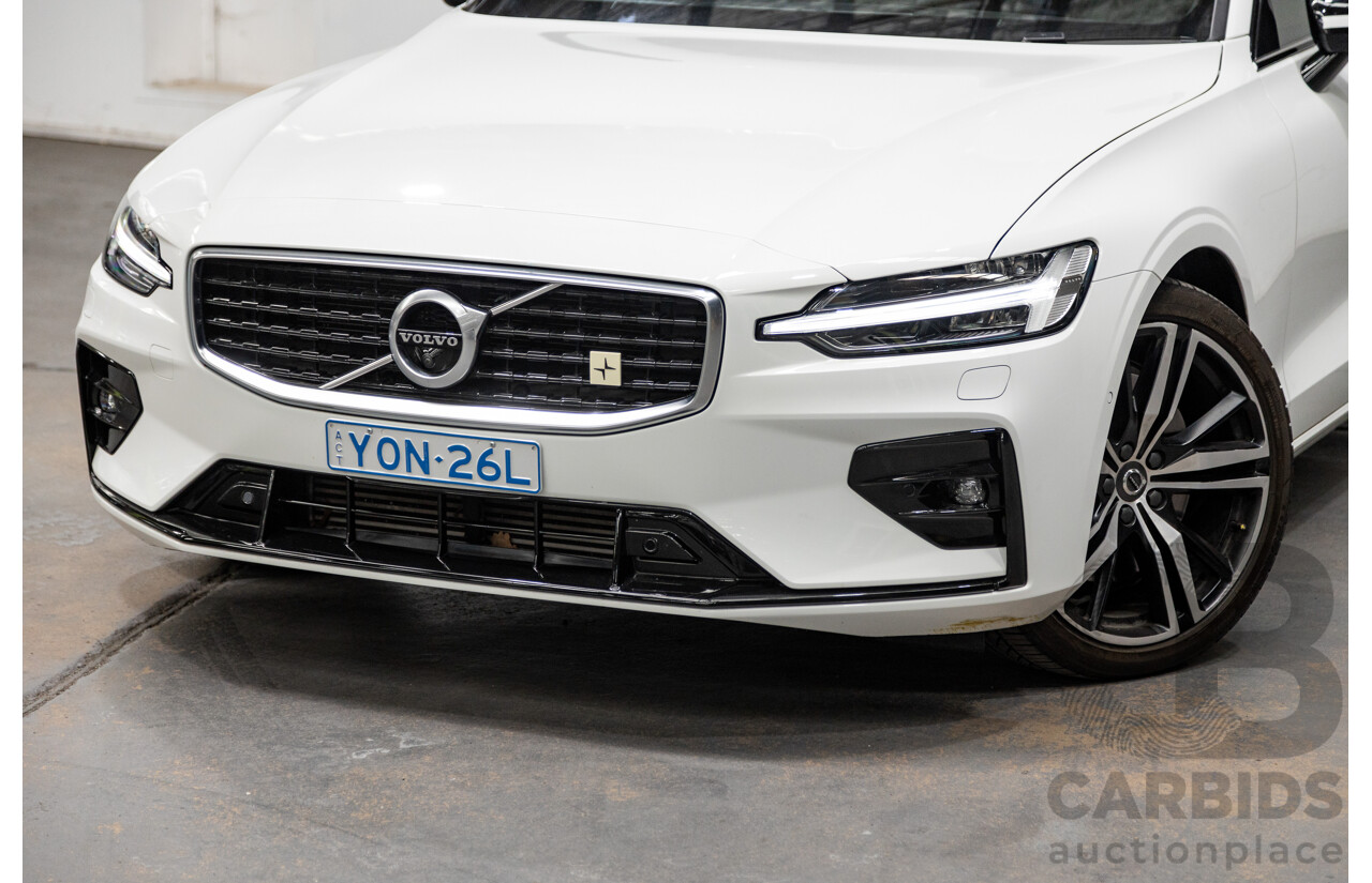 06/2020 Volvo V60 T5 R-Design (AWD) Z Series MY20 Polestar Upgrade 4d Wagon Ice White Turbo 2.0L