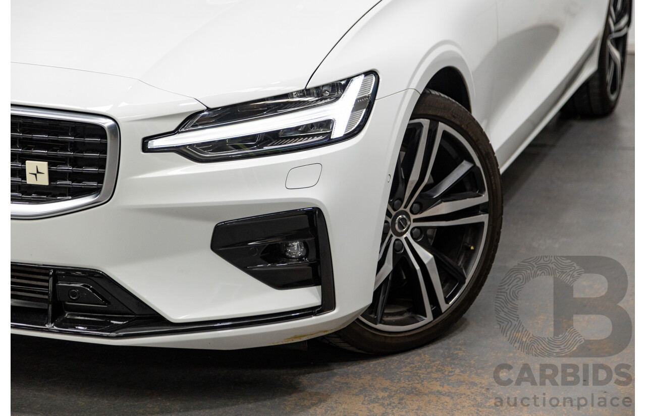 06/2020 Volvo V60 T5 R-Design (AWD) Z Series MY20 Polestar Upgrade 4d Wagon Ice White Turbo 2.0L