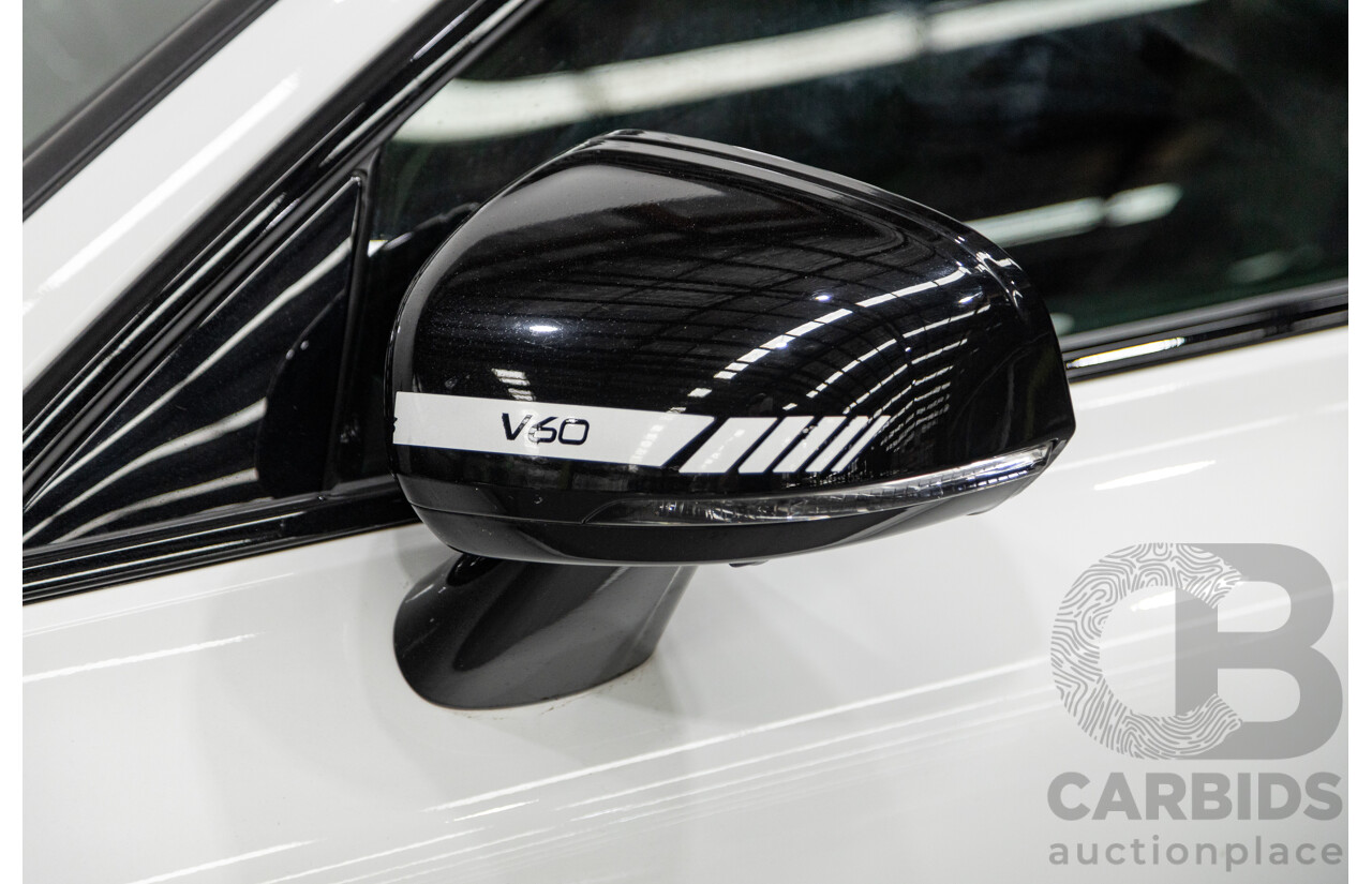 06/2020 Volvo V60 T5 R-Design (AWD) Z Series MY20 Polestar Upgrade 4d Wagon Ice White Turbo 2.0L