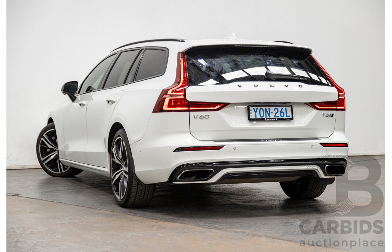 06/2020 Volvo V60 T5 R-Design (AWD) Z Series MY20 Polestar Upgrade 4d Wagon Ice White Turbo 2.0L