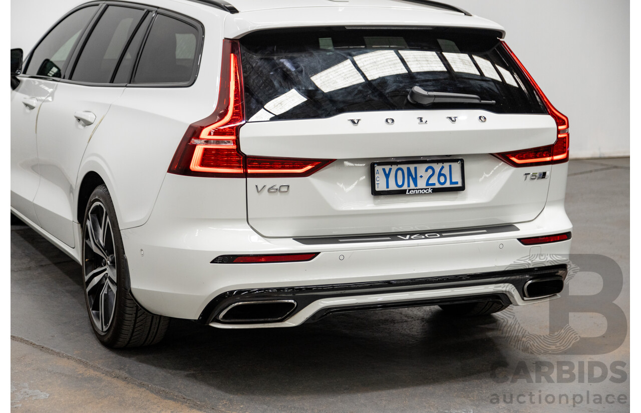 06/2020 Volvo V60 T5 R-Design (AWD) Z Series MY20 Polestar Upgrade 4d Wagon Ice White Turbo 2.0L