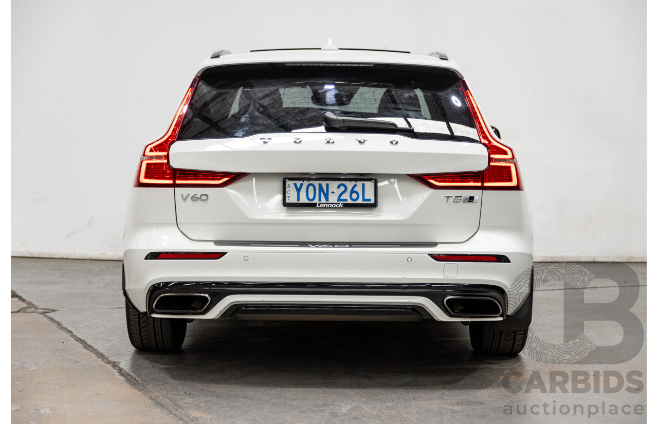 06/2020 Volvo V60 T5 R-Design (AWD) Z Series MY20 Polestar Upgrade 4d Wagon Ice White Turbo 2.0L