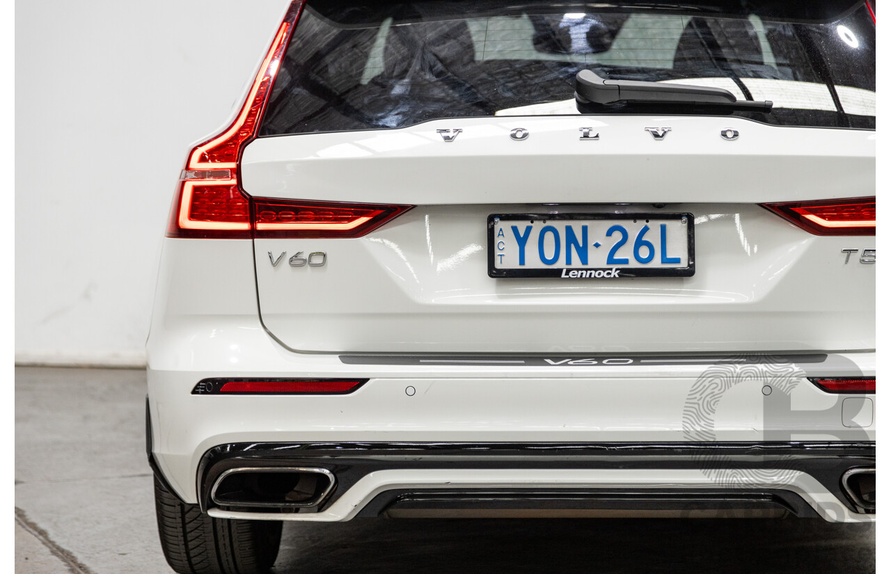06/2020 Volvo V60 T5 R-Design (AWD) Z Series MY20 Polestar Upgrade 4d Wagon Ice White Turbo 2.0L