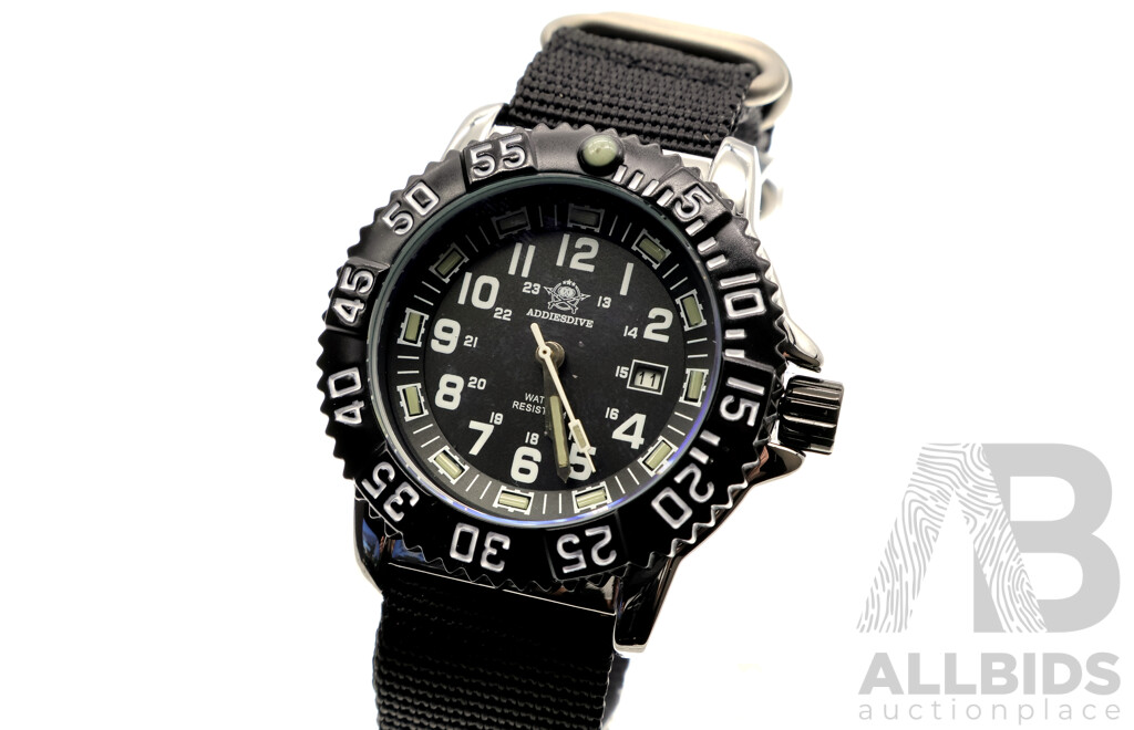 Addiesdive Sports Outdoor Military Watch