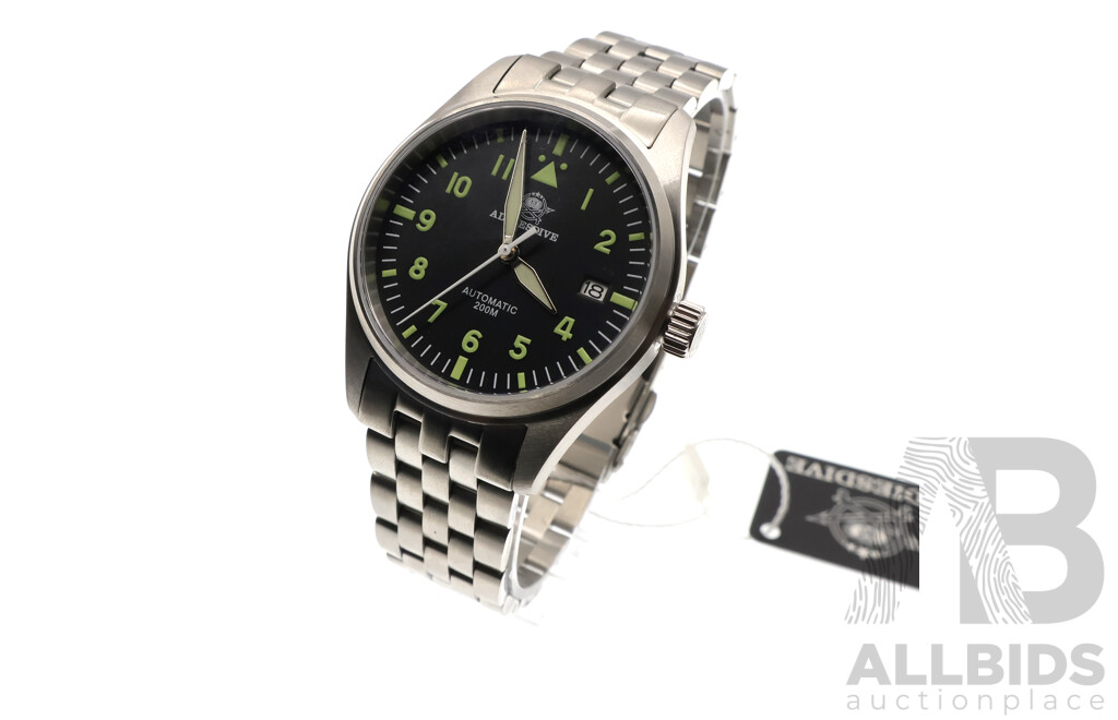 Addiesdive 39mm Automatic Watch Diver's 100M NH35