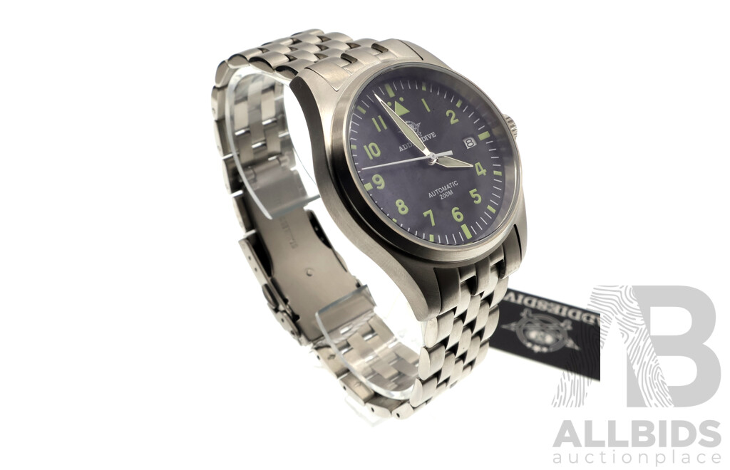 Addiesdive 39mm Automatic Watch Diver's 100M NH35