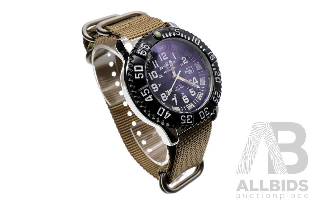 Addiesdive Sports Outdoor Military Watch