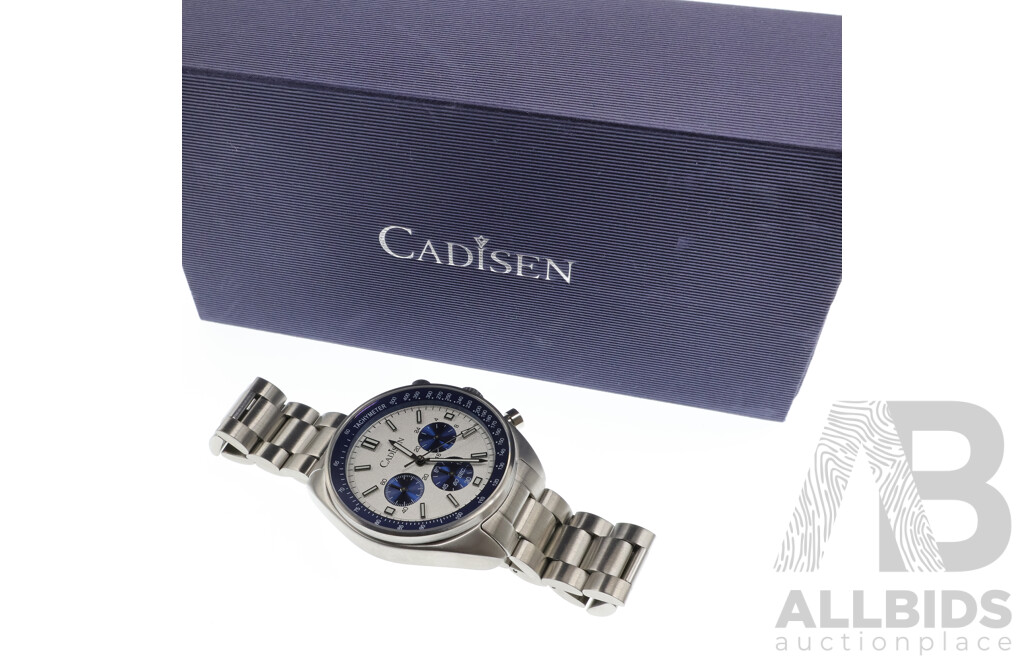 Cadisen C7063 Men's 42MM 50M Waterproof Chronograph Quartz Watch