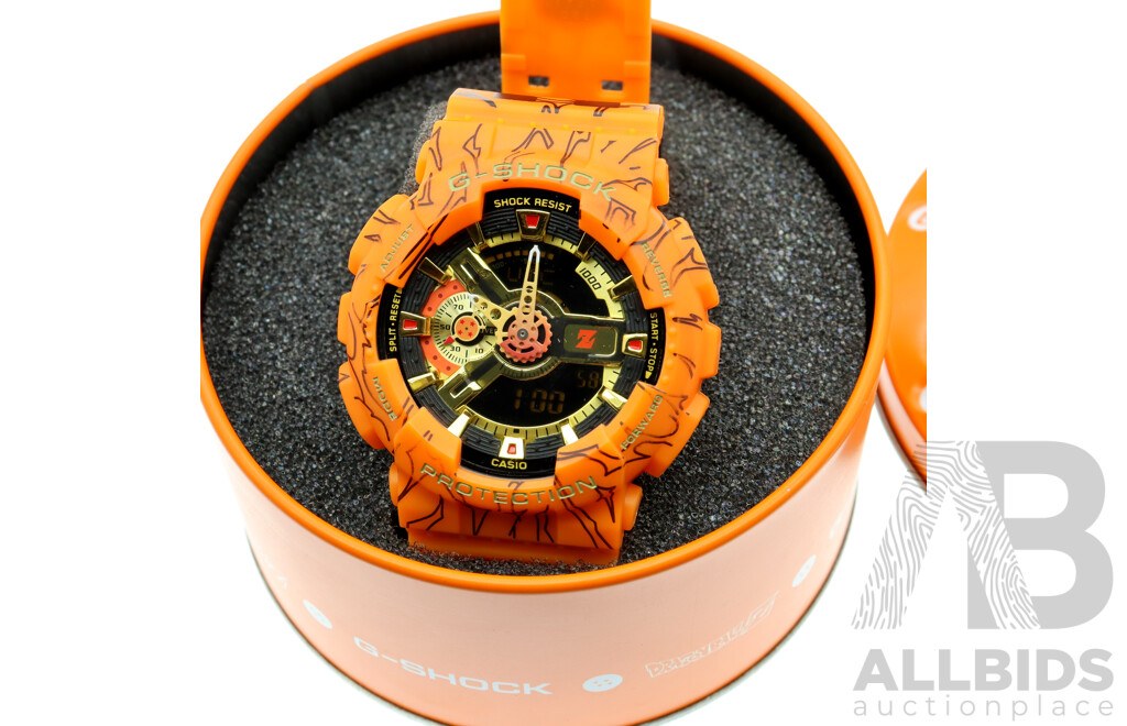 Special Edition Casio G-Shock Dragon Ball Z Collaboration