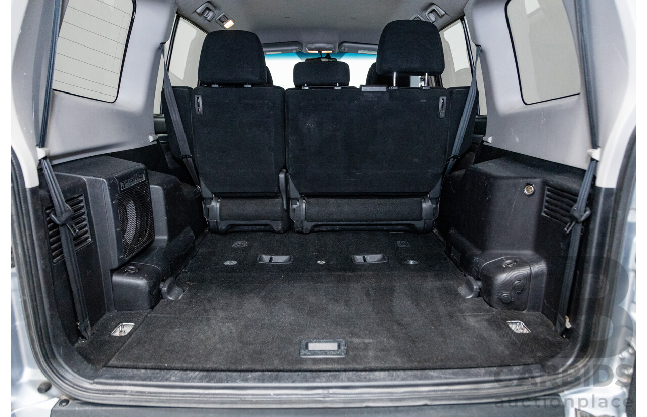 8/2012 Mitsubishi Pajero Platinum Edition NW MY12 4d Wagon Cool Silver Metallic Turbo Diesel 3.2L