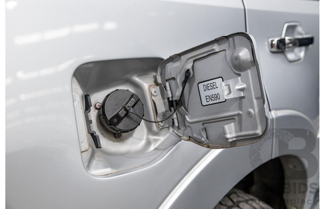 8/2012 Mitsubishi Pajero Platinum Edition NW MY12 4d Wagon Cool Silver Metallic Turbo Diesel 3.2L