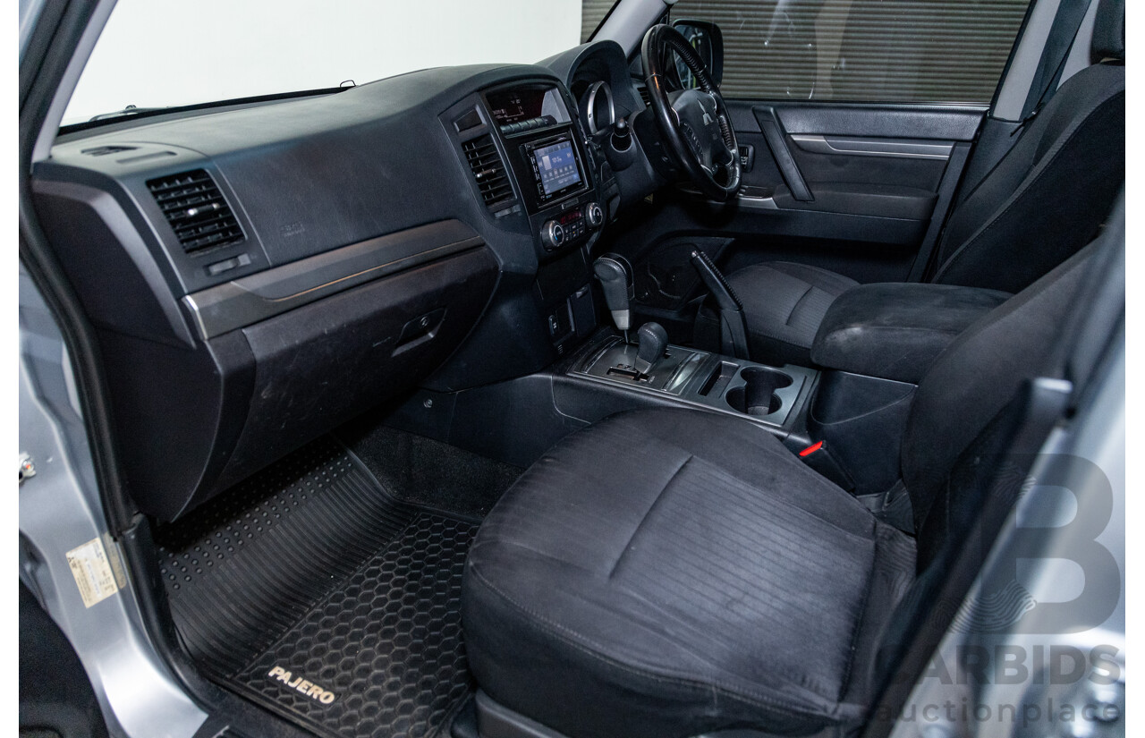 8/2012 Mitsubishi Pajero Platinum Edition NW MY12 4d Wagon Cool Silver Metallic Turbo Diesel 3.2L