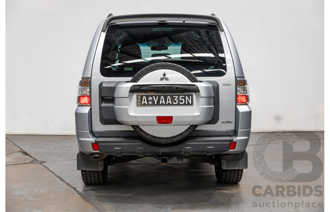 8/2012 Mitsubishi Pajero Platinum Edition NW MY12 4d Wagon Cool Silver Metallic Turbo Diesel 3.2L