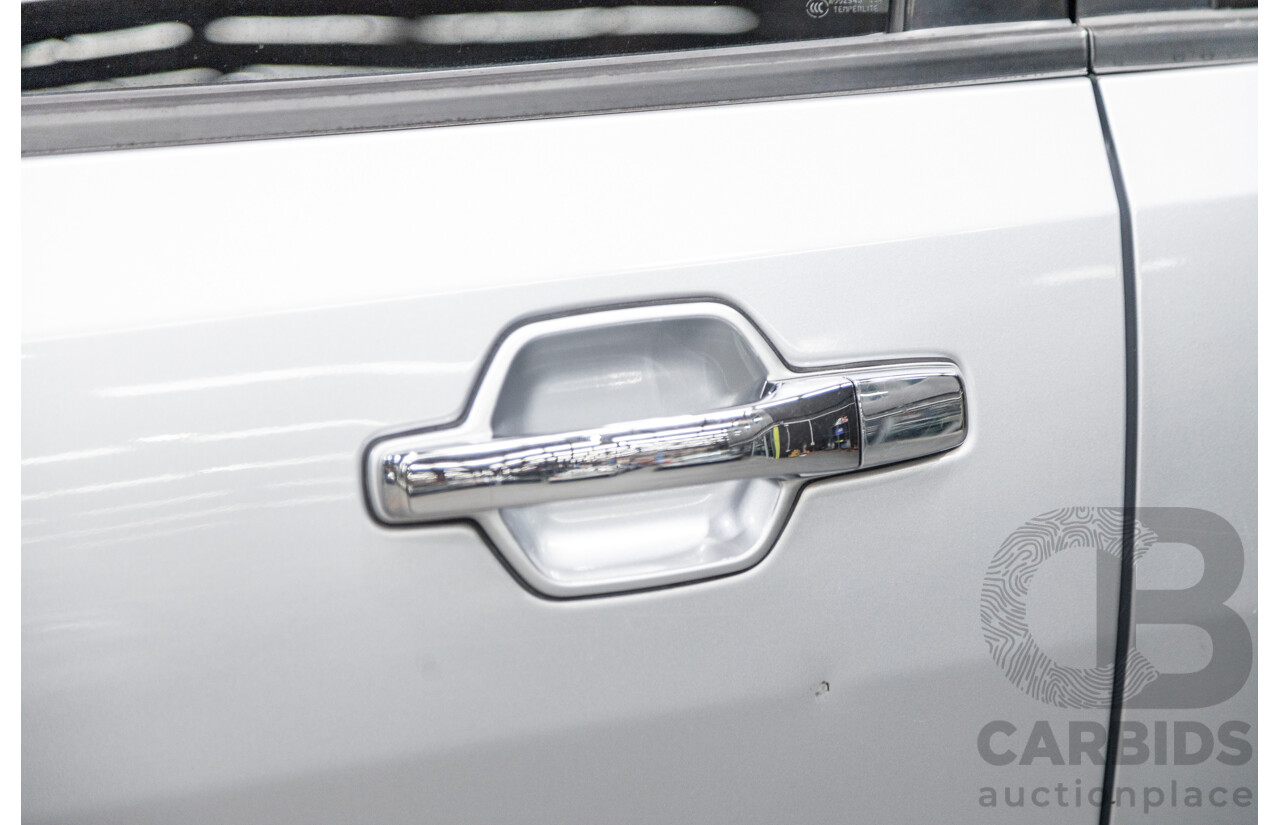 8/2012 Mitsubishi Pajero Platinum Edition NW MY12 4d Wagon Cool Silver Metallic Turbo Diesel 3.2L