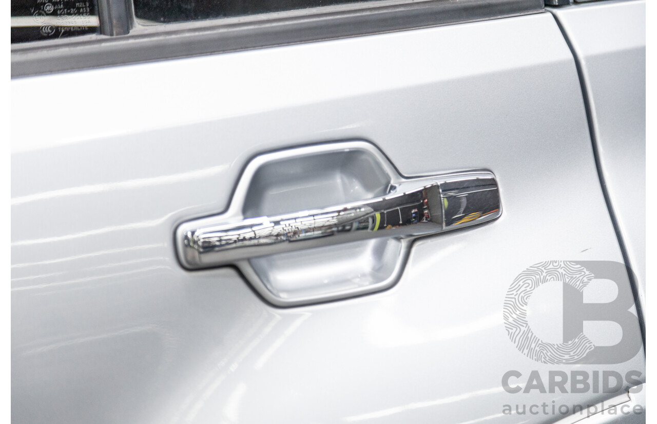 8/2012 Mitsubishi Pajero Platinum Edition NW MY12 4d Wagon Cool Silver Metallic Turbo Diesel 3.2L