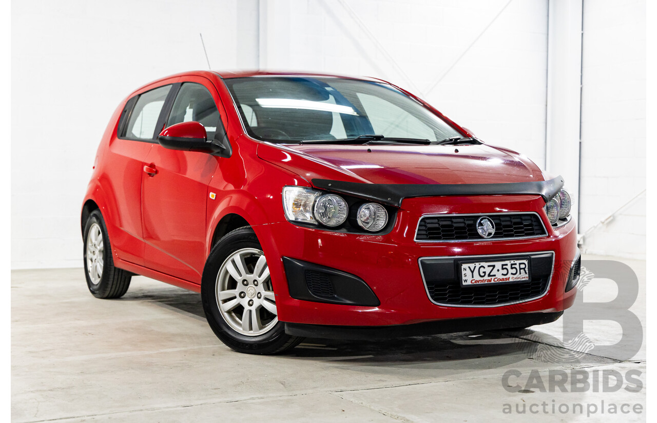 09/2016 Holden Barina CD FWD TM MY16 5D Hatchback Blaze Red 1.6L