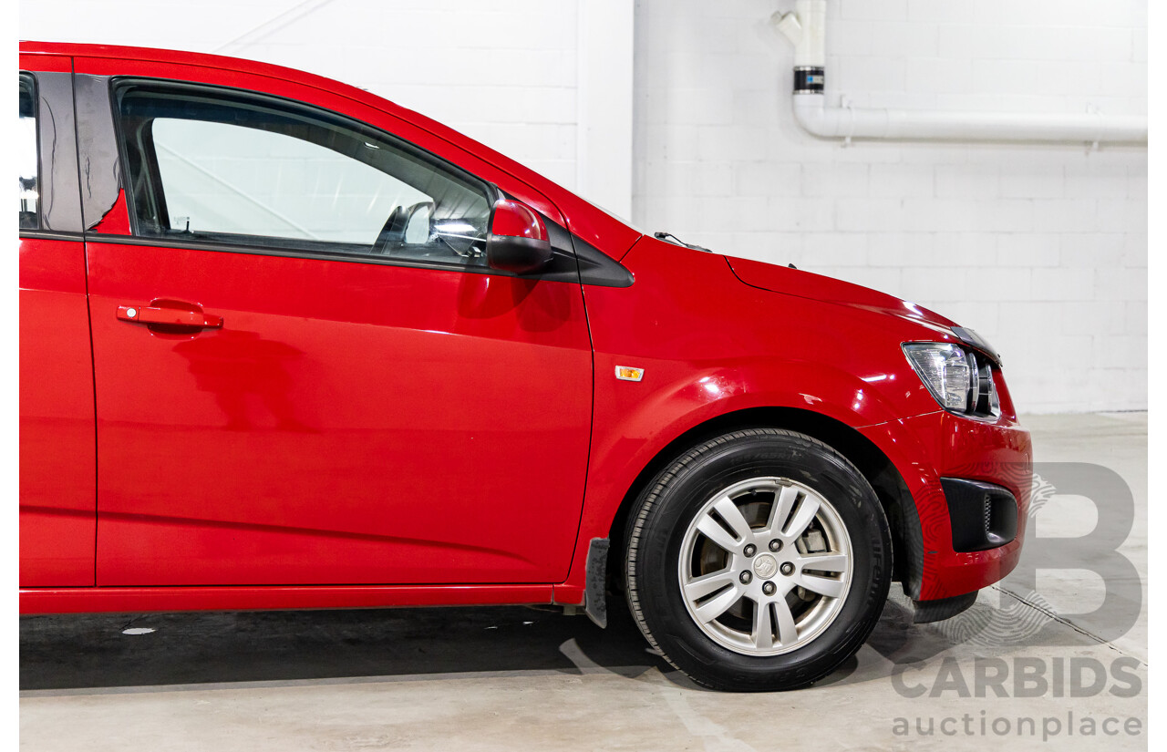 09/2016 Holden Barina CD FWD TM MY16 5D Hatchback Blaze Red 1.6L