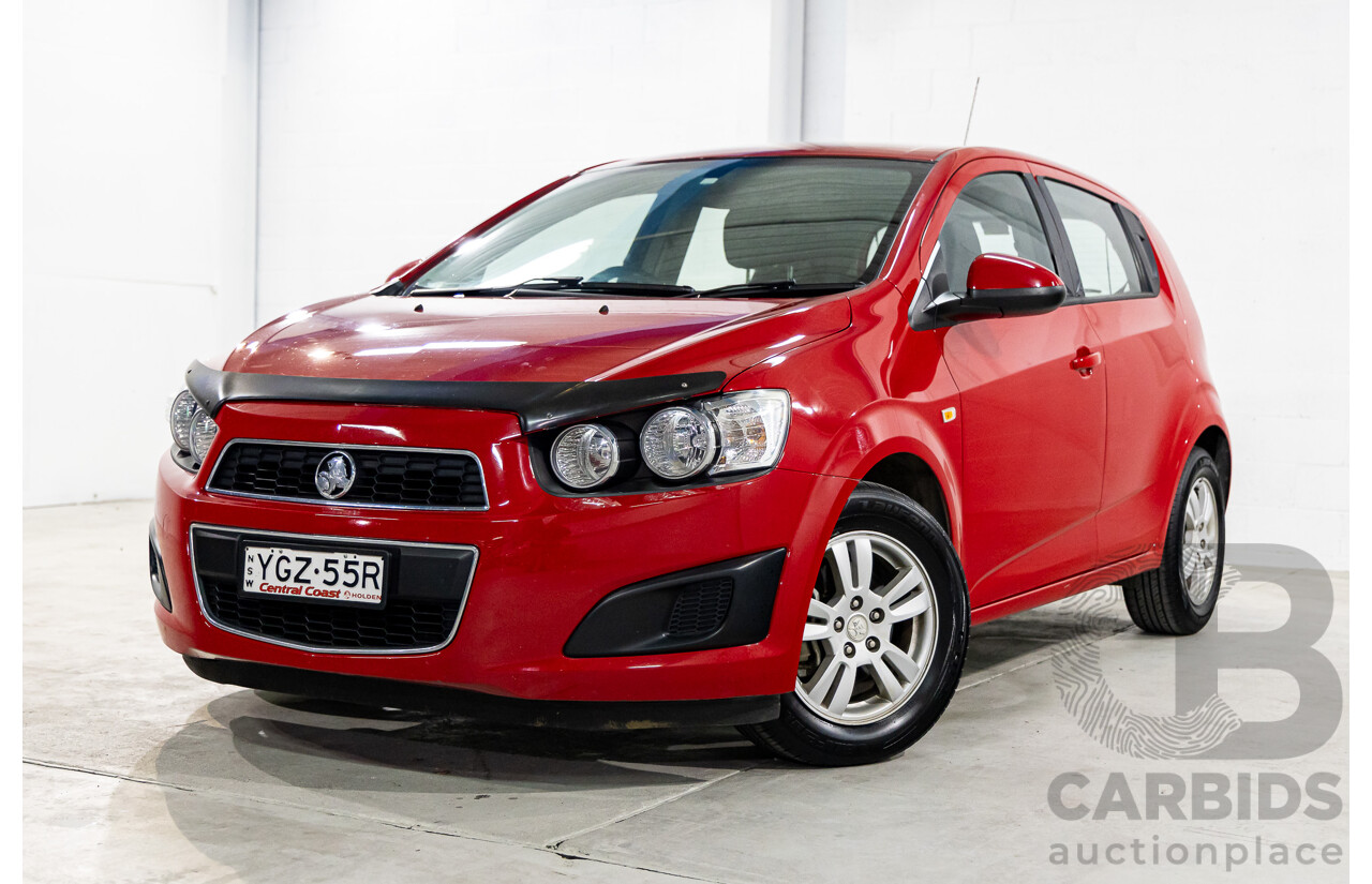 09/2016 Holden Barina CD FWD TM MY16 5D Hatchback Blaze Red 1.6L