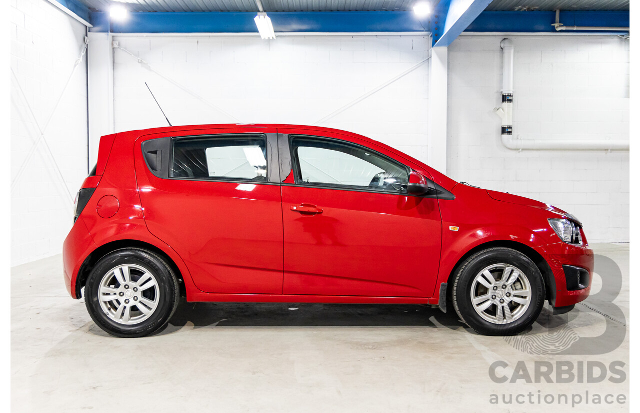 09/2016 Holden Barina CD FWD TM MY16 5D Hatchback Blaze Red 1.6L