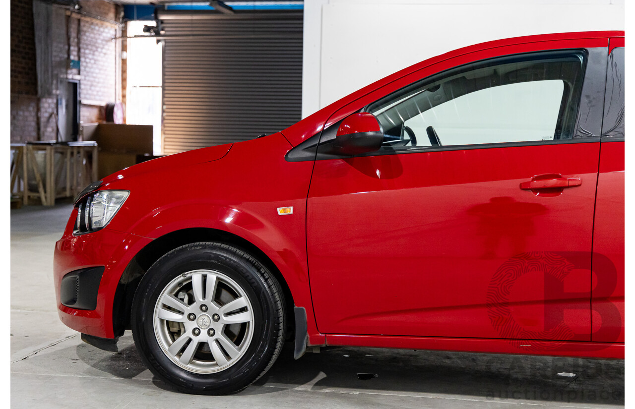 09/2016 Holden Barina CD FWD TM MY16 5D Hatchback Blaze Red 1.6L