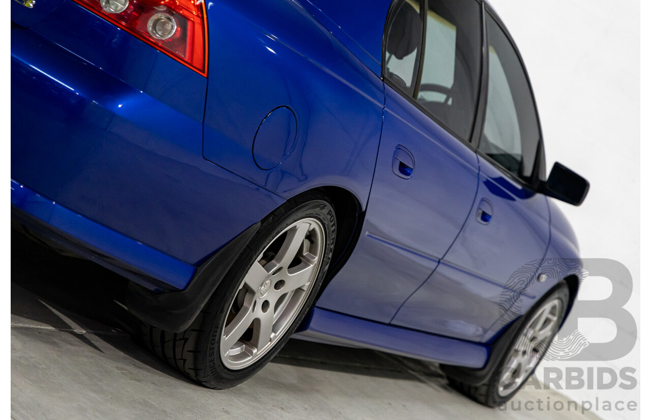 4/2005 Holden Commodore SV8 VZ 05 Upgrade 4d Sedan Impulse Blue Metallic V8 5.7L