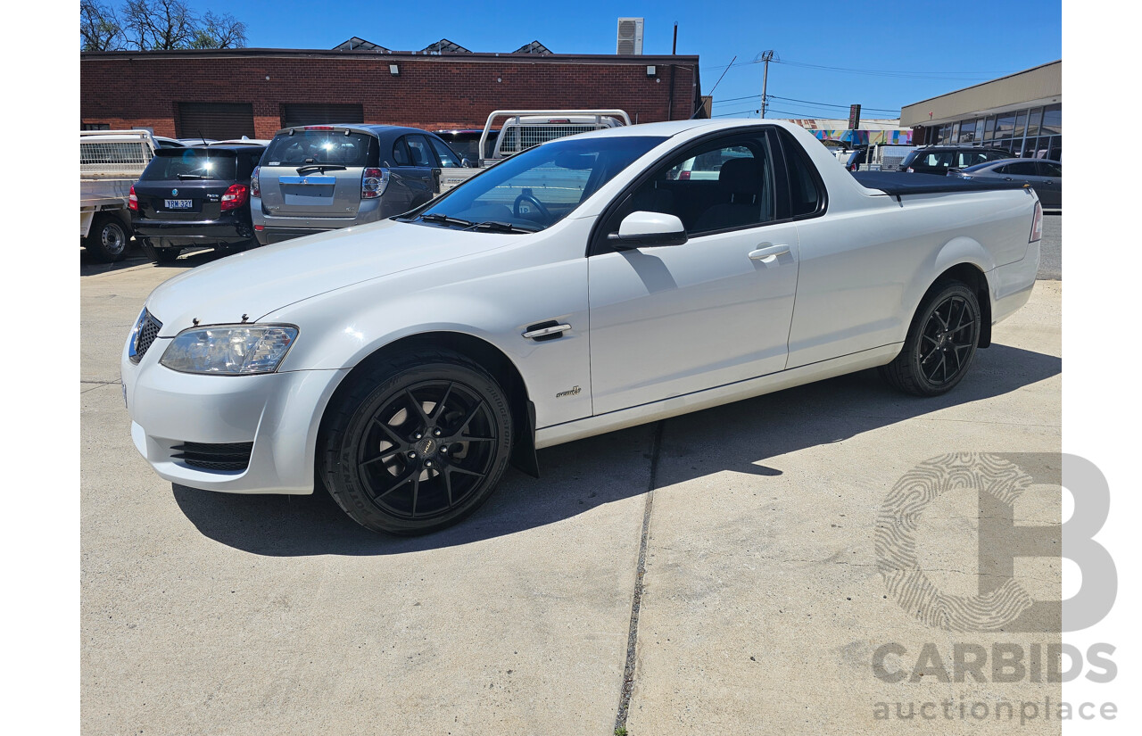 3/2011 Holden Commodore Omega VE II Utility White 3.0L