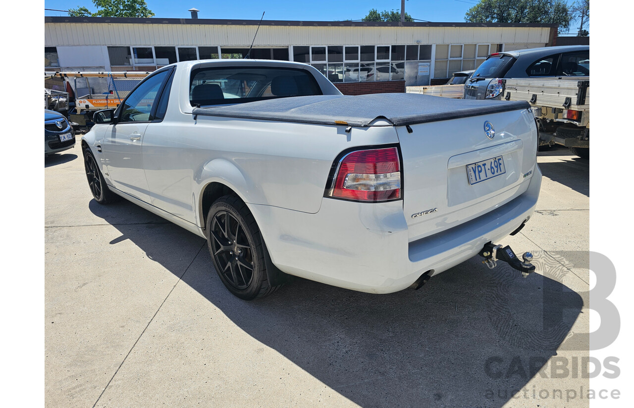 3/2011 Holden Commodore Omega VE II Utility White 3.0L