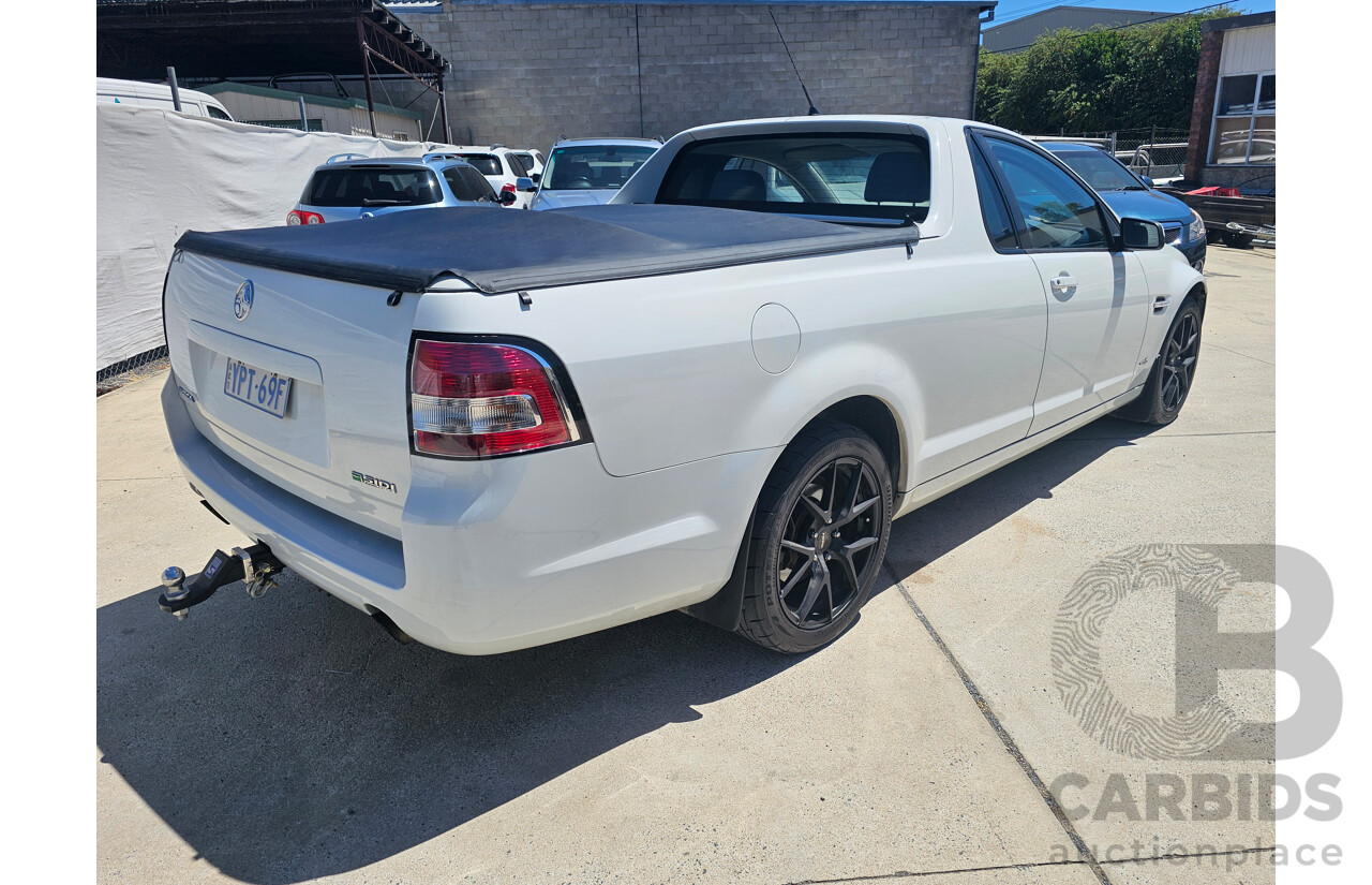 3/2011 Holden Commodore Omega VE II Utility White 3.0L