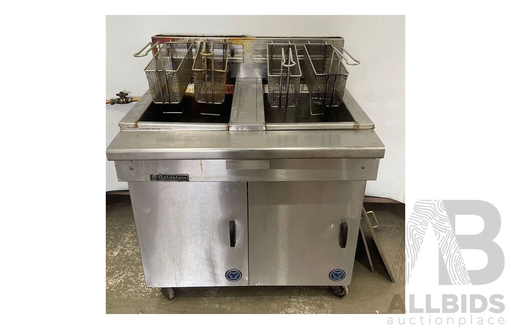 Goldstein Double Pan Deep Fryer