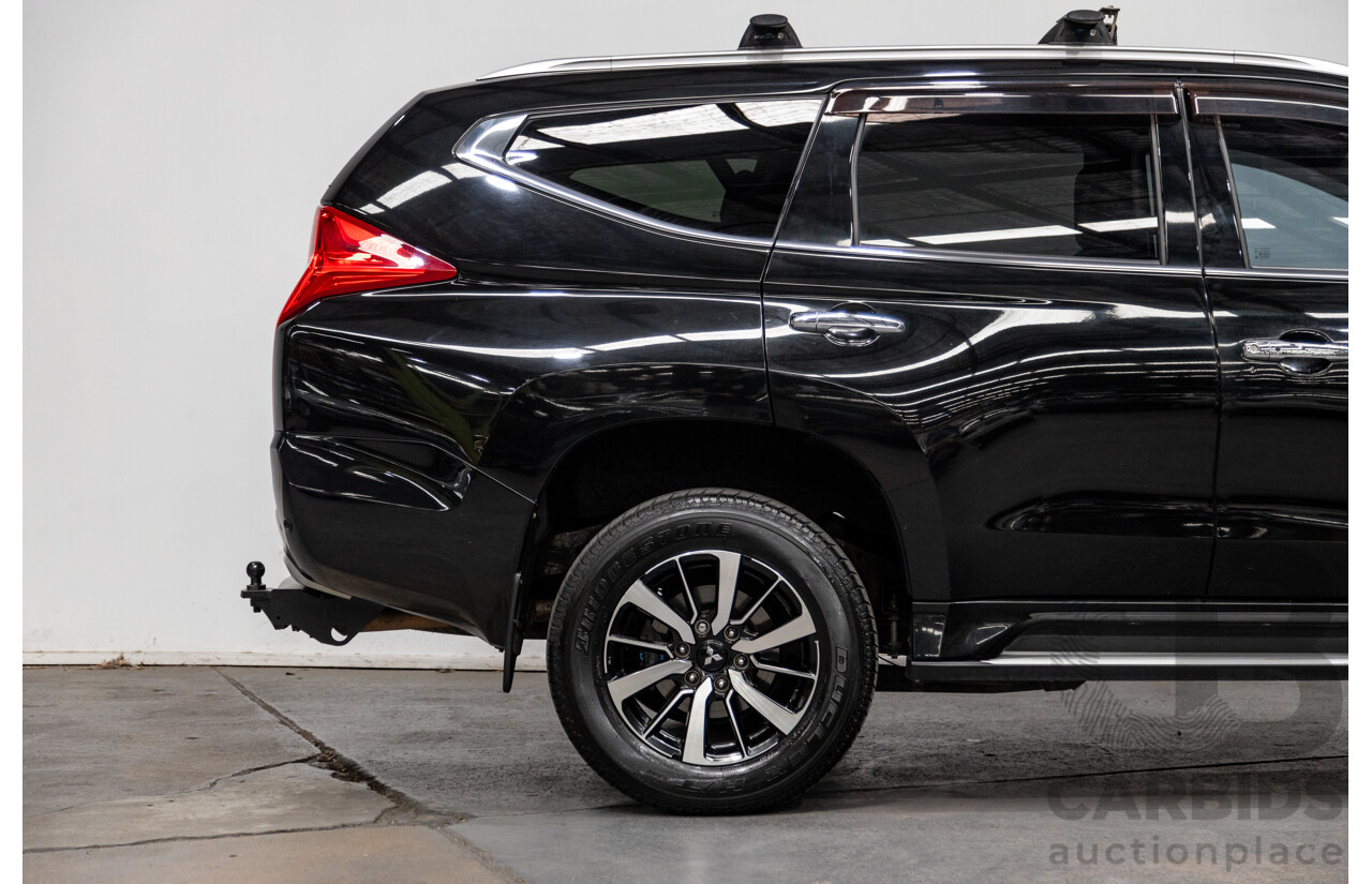 12/2015 Mitsubishi Pajero Sport Exceed (4x4) QE MY16 4d Wagon Black Pearl Turbo Diesel 2.4L